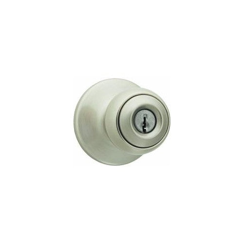 Kwikset 94002-407 Polo Keyed Entry Knob in Satin Nickel