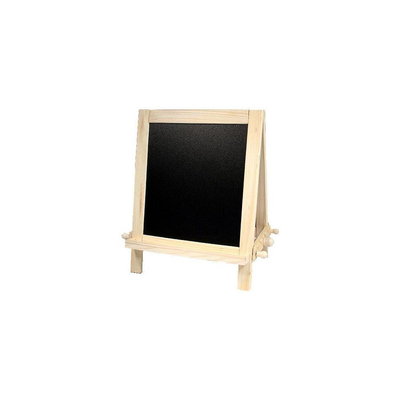 Table Easel W/chalk & Dry Erase Boards Display ,New! by NicoleCrafts