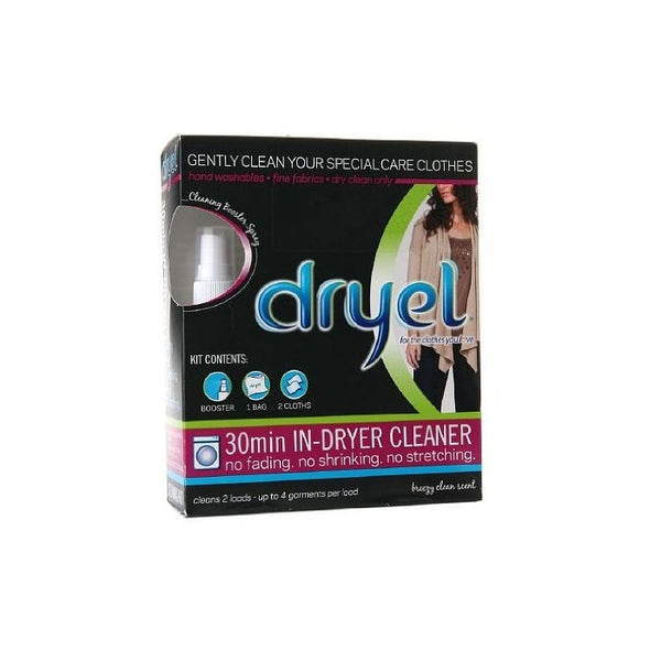 Dryel In-Dryer Cleaning Starter Kit, Breezy Clean Scent, 1 Kit