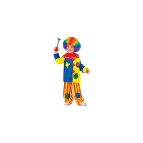 Fun World Costumes Baby Girl's Big Top Clown Toddler Costume, Yellow, Large