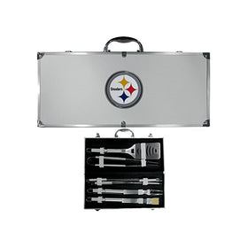 NFL Pittsburgh Steelers 8-Piece Barbecue Set w/Case