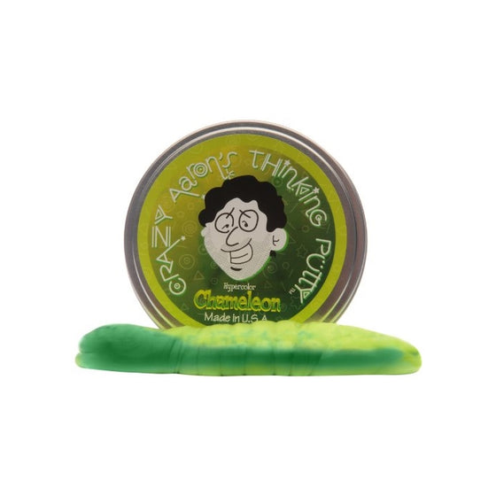 Crazy Aaron's Thinking Putty, 3.2 Ounce, Hypercolor Chameleon