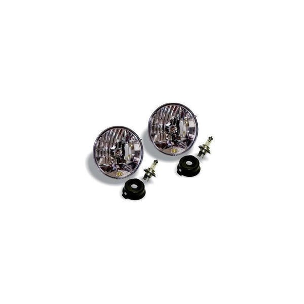 KC HiLiTES 42301 7" Round 60/55w H4 DOT Headlight - Set of 2