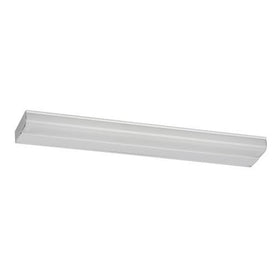 Lighting by AFX T8U25 Direct Wire 1-25 Watt T8 Task Lighting, White Metal Housing with White Diffuser