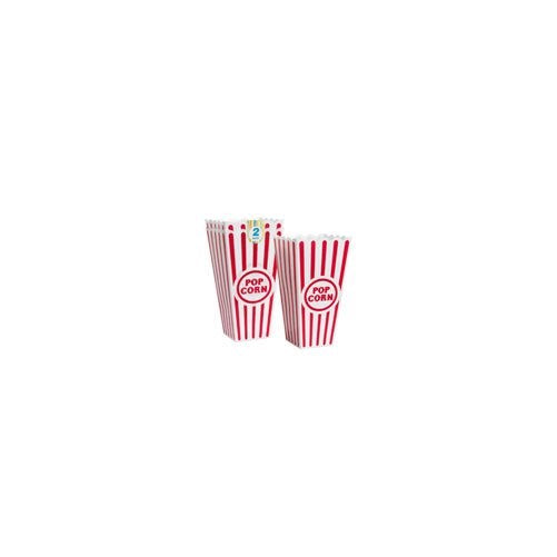 Plastic Popcorn Containers - Set of 2