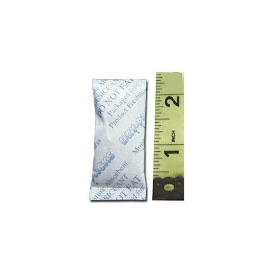 Silica Gel Desiccants Packets - 1" X 2 3/8-3 Gram Packs - 10 Packets of Silica Gel - Dry-Packs Brand!