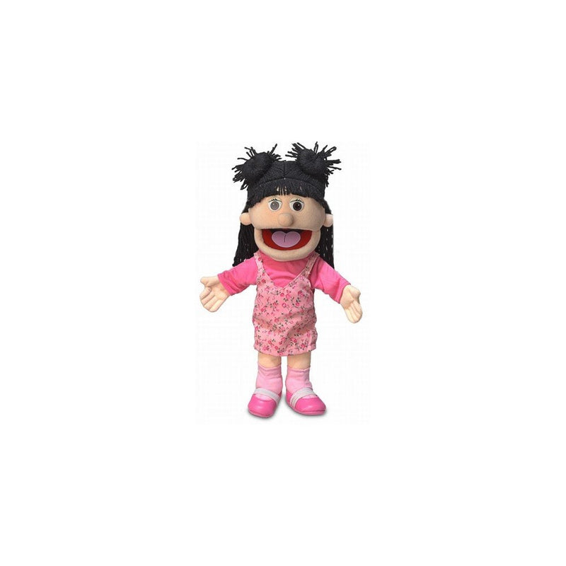 14" Susie, Peach Girl, Hand Puppet