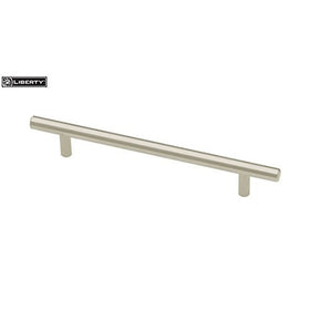 Liberty P02101-SS-C Bauhaus 6-5/16 in. (160mm) Kitchen Cabinet Hardware Drawer Handle Bar Pull, Stainless Steel