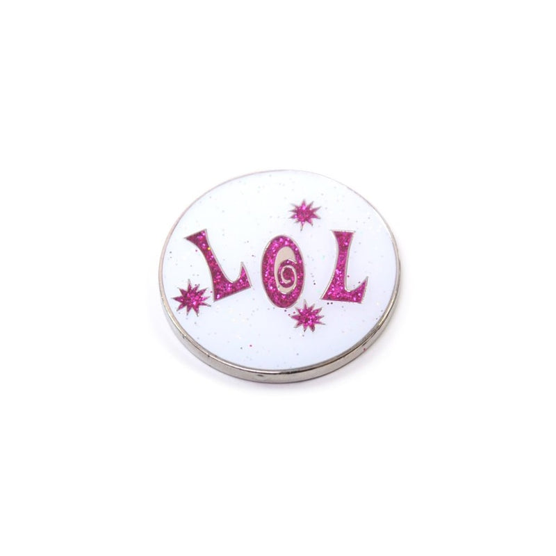 Navika Laugh Out Loud Glitzy Ball Marker with Hat Clip
