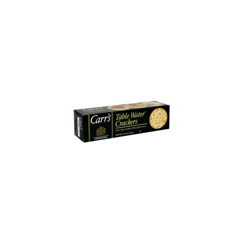 Carrs Table Water Cracker, 4.25 Ounce - 12 per case.
