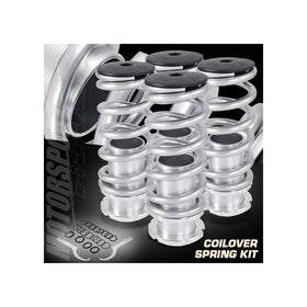 (Silver)88-00 Honda Civic/90-01 Acura Integra/90-02 Honda Accord/93-97 Honda Del Sol Coilovers Spring Kit High performance parts