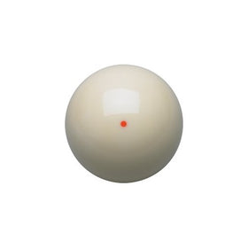 Aramith Dynamo Weighted Orange Dot Cue Ball 2.25"