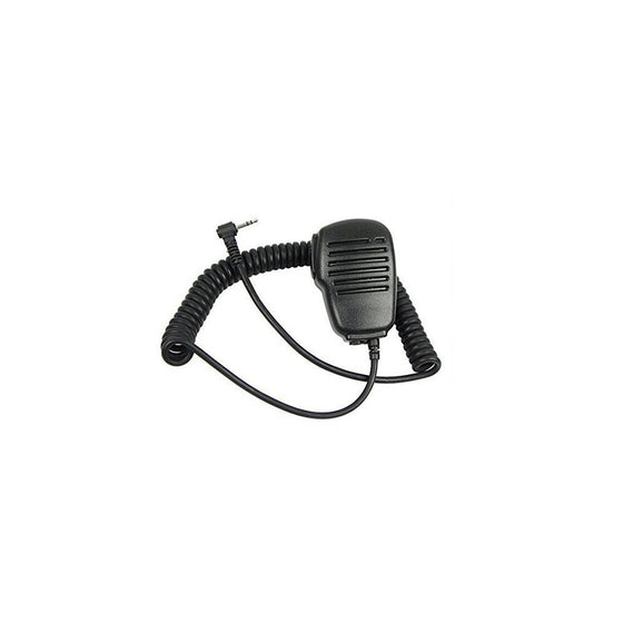 Generic 1Pin 2.5mm Black Rainproof Shoulder Remote Speaker Microphone PTT for Motorola Talk about Walkie Talkie