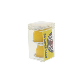 Independent Standard Cylinder Cushions Yellow Skateboard Bushings - 2 Pair with Washers - 96a