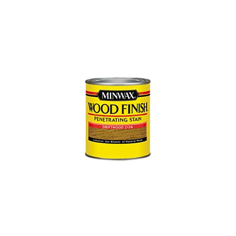 Minwax 22126 1/2 Pint Driftwood Wood Finish Interior Wood Stain