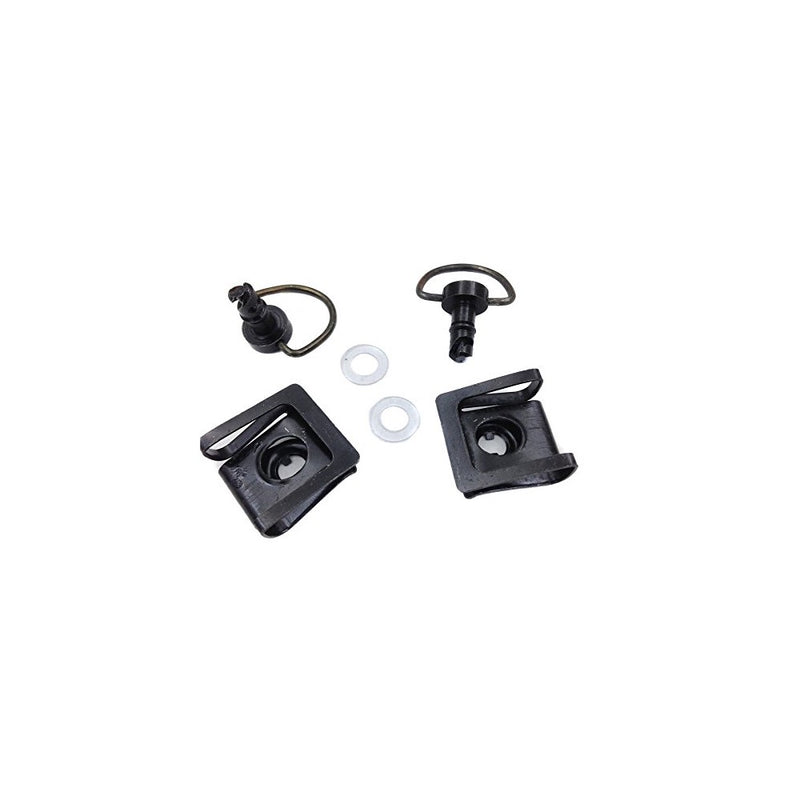 Motorcycle Motorcycle Quick Release D-Ring Turn Race Fairing Fastener For Ktm Ducati black
