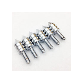 Motorcycle Universal Chrome Motorcycle Spike Bolts (Windscreen, Fairings, License Plate)