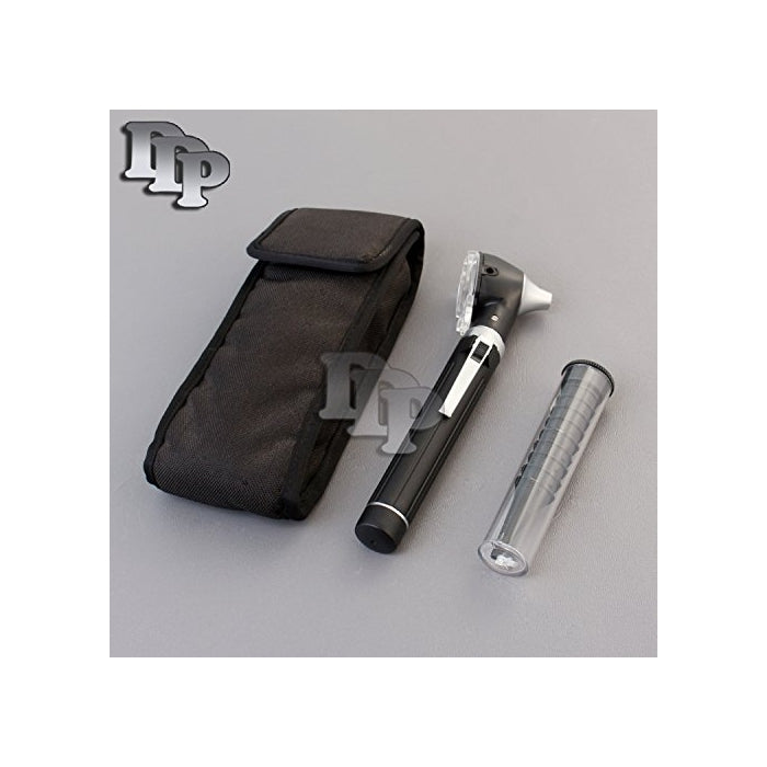 DDP MINI POCKET FIBER OPTIC OTOSCOPE IN BLACK