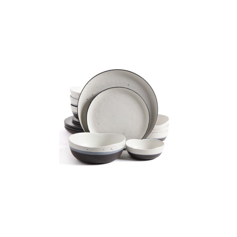 GIBSON ELITE RHINEBECK 16PC DOUBLE BOWL