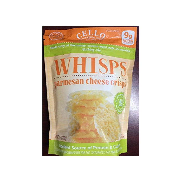 Cello Whisps Parmesan Cheese Crisp, 9.5 Ounce
