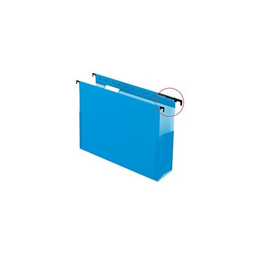 Pendaflex 59202 SureHook Reinforced Hanging Box Files, 2" Exp with Sides, Letter, Blue (Box of 25)