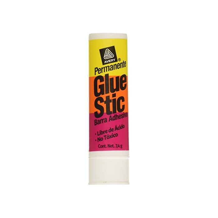 Avery Clear Application Permanent Glue Stic, 0.26 ounces, Stick (00166)