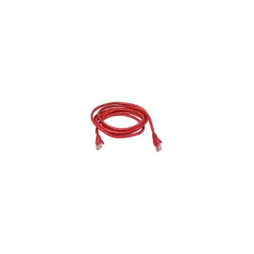 Belkin A3L980-03-RED-SCat-6 Snagless Patch Cable (Red, 3 Feet)