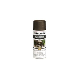 Rust-Oleum 7218830 Hammered Metal Finish Spray, Dark Bronze, 12-Ounce