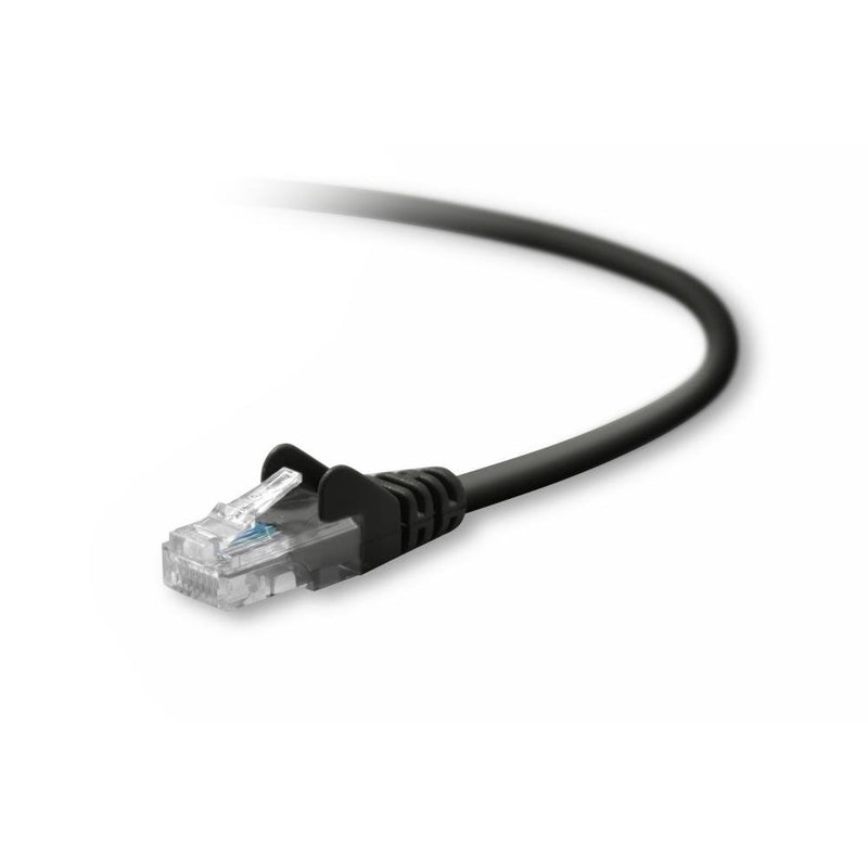 Belkin 20-Foot CAT5e Snagless Patch Cable (Black) (A3L791-20-BLK-S)