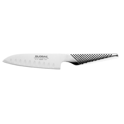 Global GS-37 - 5 1/4 inch, 13cm Santoku Hollow Ground Knife