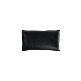PM Company Securit Bank Deposit/Utility Zipper Coin Bag, 11 X 6 Inches, Black (04621)