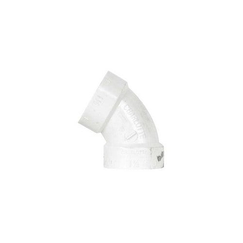 Charlotte Pipe Elbow Pvc Dwv 1-1/2 " 60 Deg.