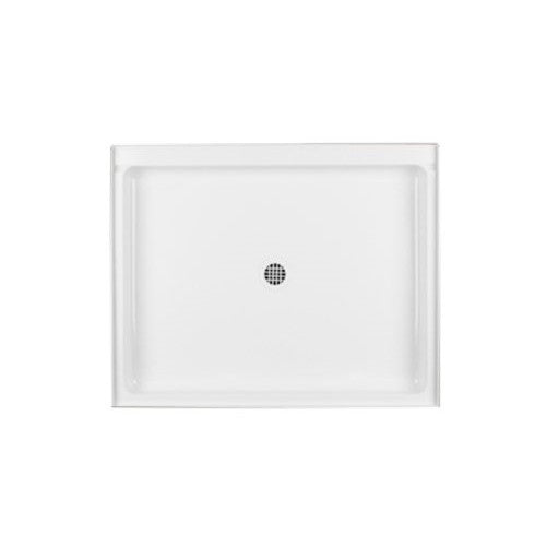 Swanstone R-3442-010 34-Inch by 42-Inch by 5-1/2-Inch Single Threshold Shower Floor, White Finish