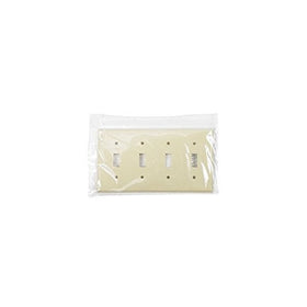 4g Std Ivory Toggle Plate
