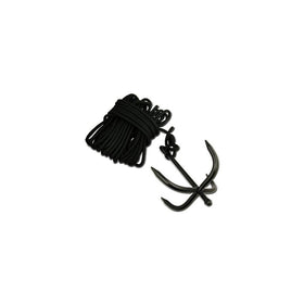 Ace Martial Arts Supply Ninja Folding Grappling Hook with Rope