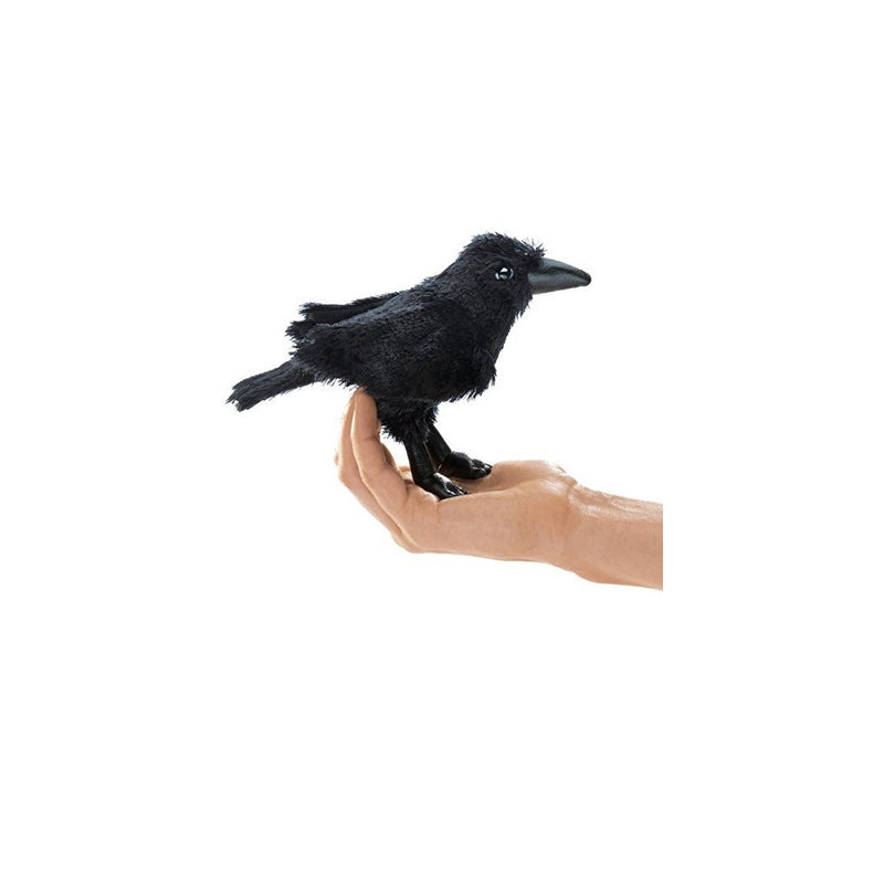 Folkmanis Mini Raven Finger Puppet