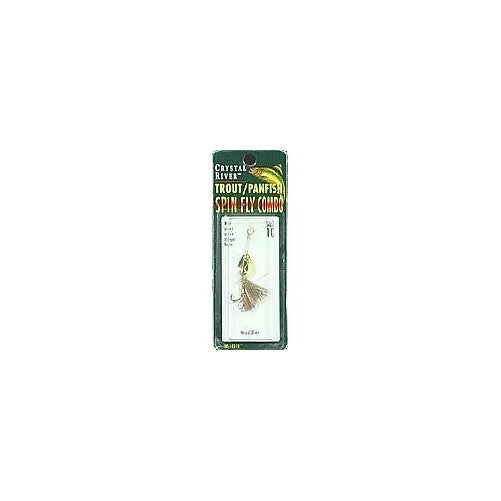 Crystal River Trout/Panfish Spin Flies Muddler #10 Feathers