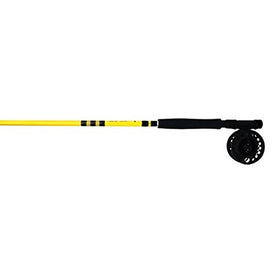 Eagle Claw Fly Combo, 2 Piece (Yellow, 8-Feet 6-Inch)