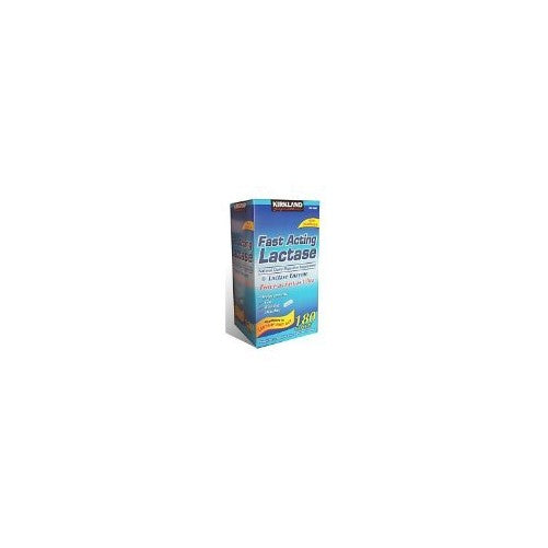 Kirkland Signature Fast Acting Lactase, Compare to Lactaid Fast Act (4 Pack) 720 Caplets