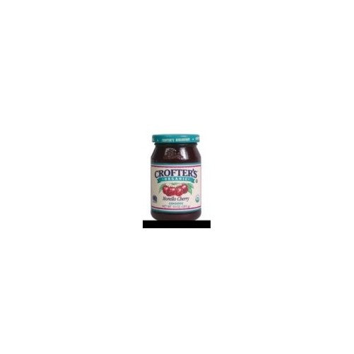 Crofters Organic Morello Cherry Premium Spread 10-ounce Jars (Pack of 6)