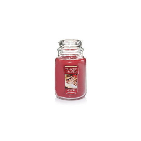 Yankee Candle Large Jar Candle, Sparkling Cinnamon