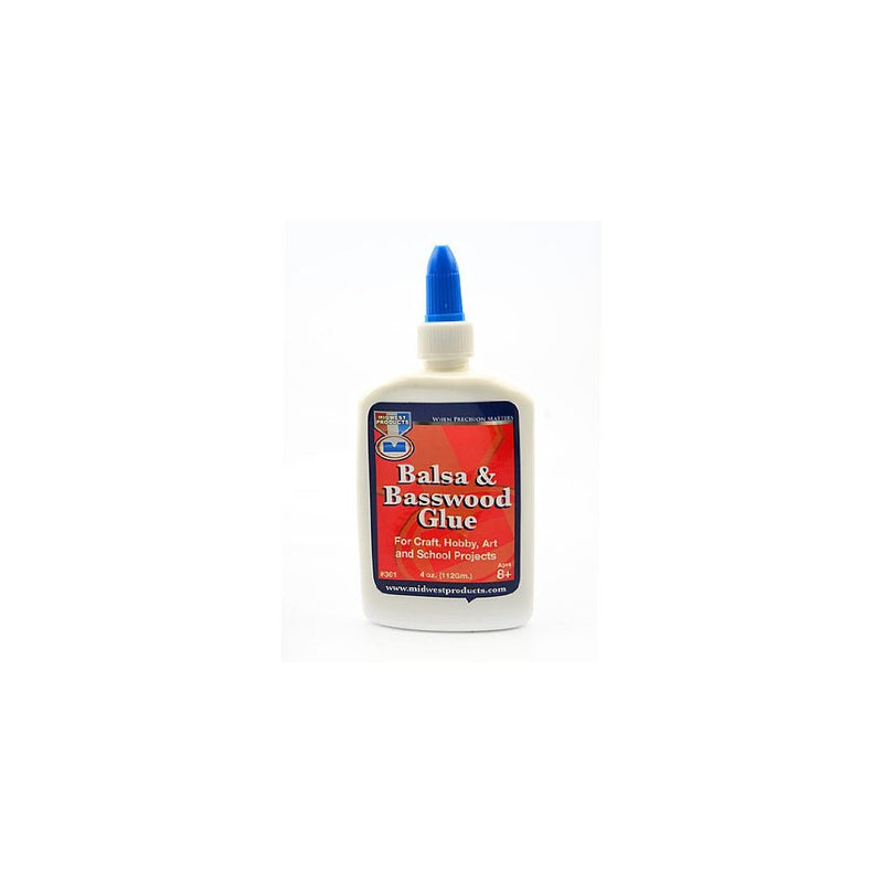 Midwest Glue Balsa & Basswood Glue 4 oz.