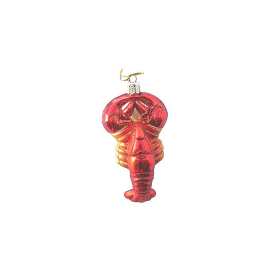 Beachcombers Blown Glass Lobster Ornament