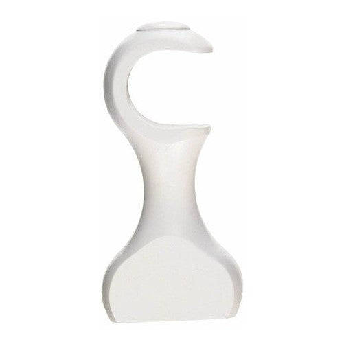 Round Support Bracket in a White finish for a 1-3/8" dowel rod - 2/pack