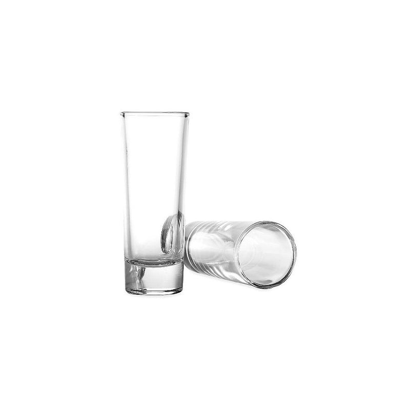 Circleware Blue Velvet Shot Glass Set of 6 - 2.25 oz Glasses