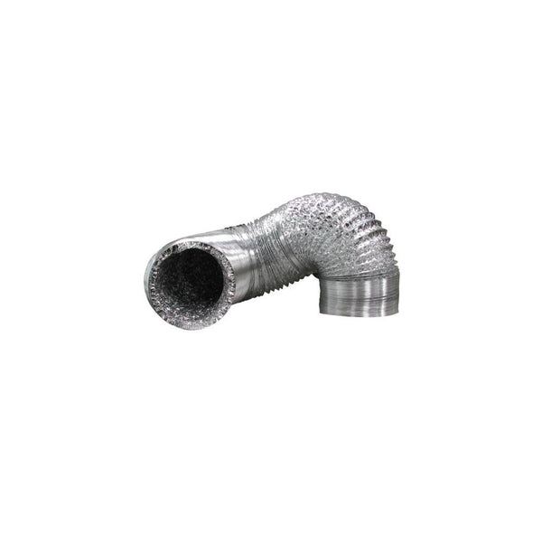 Ideal-Air 904175 Flex Ducting, 8" x 25', Silver