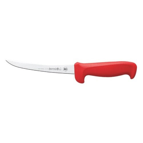 Mundial R5607-6 6-Inch Curved Semi-Stiff Boning Knife, Red