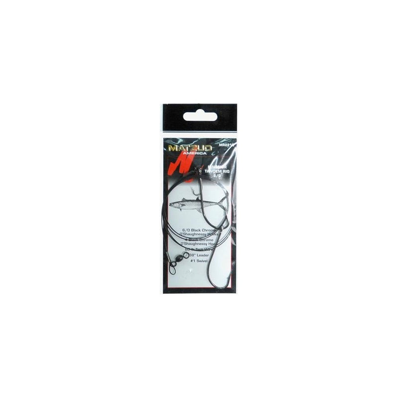 Matzuo Kingfish Tandem with-Nylawire Leader Rig