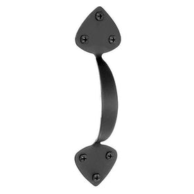 Acorn Manufacturing APDBP 7.75 Inch Door Pull, Black Iron Finish