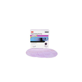 3M 30669 Hookit Purple 6" P1000 Grit Finishing Film Disc